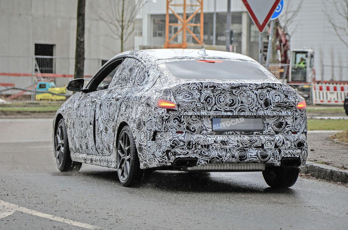 BMW 2 Series Gran Coupe spy shot 