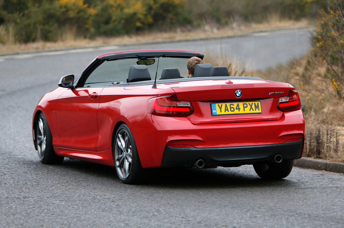 2015 BMW M235i Convertible auto UK first drive | Autocar