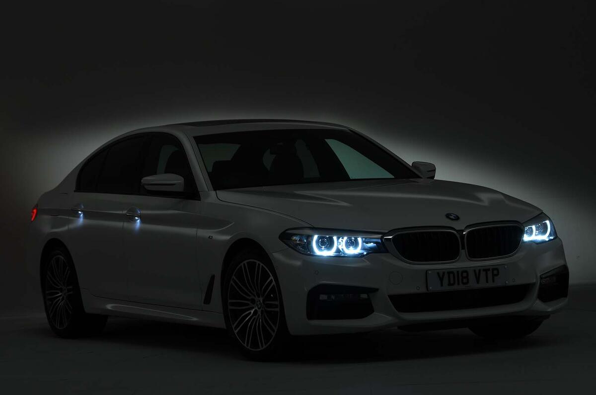 BMW 5 Series dark