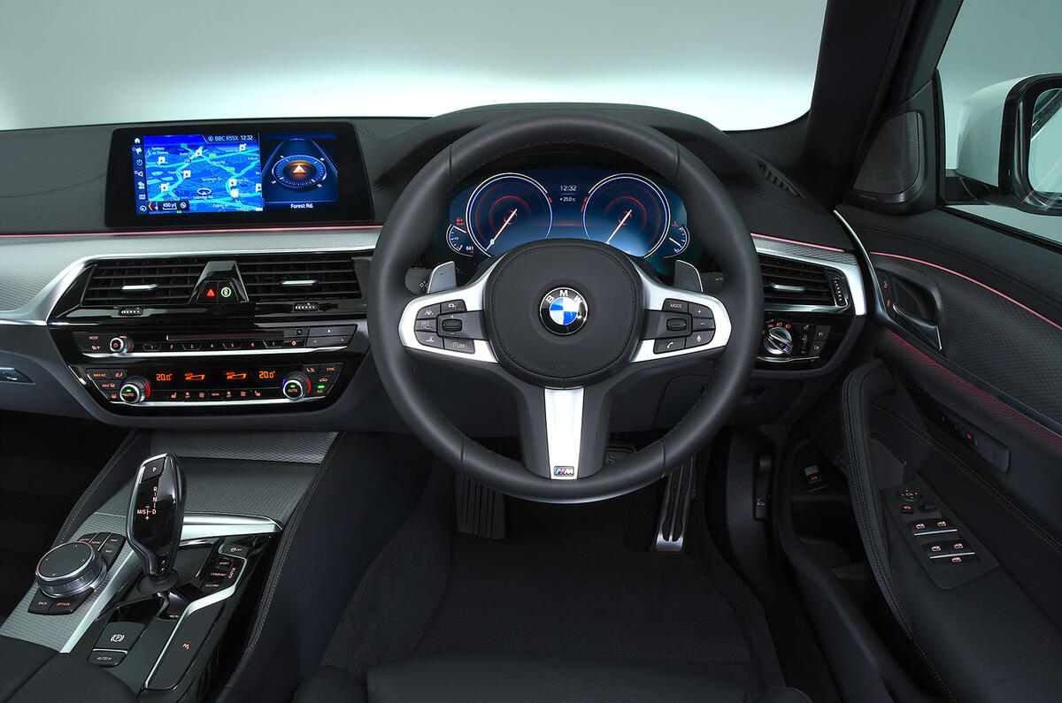 BMW 5 Series dashboard