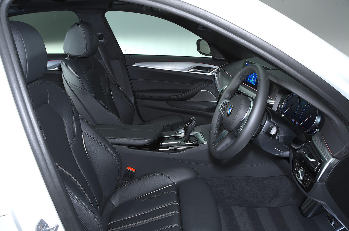 BMW 5 Series front seats