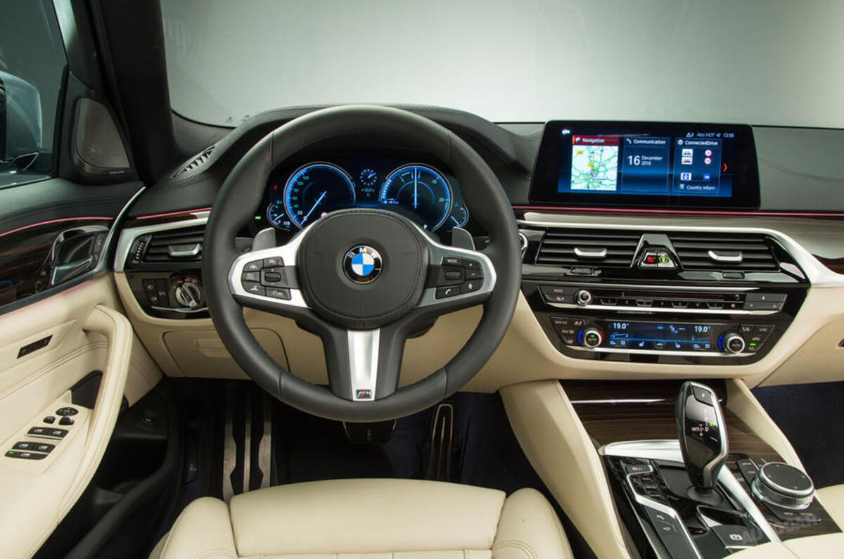 BMW 5 Series interior