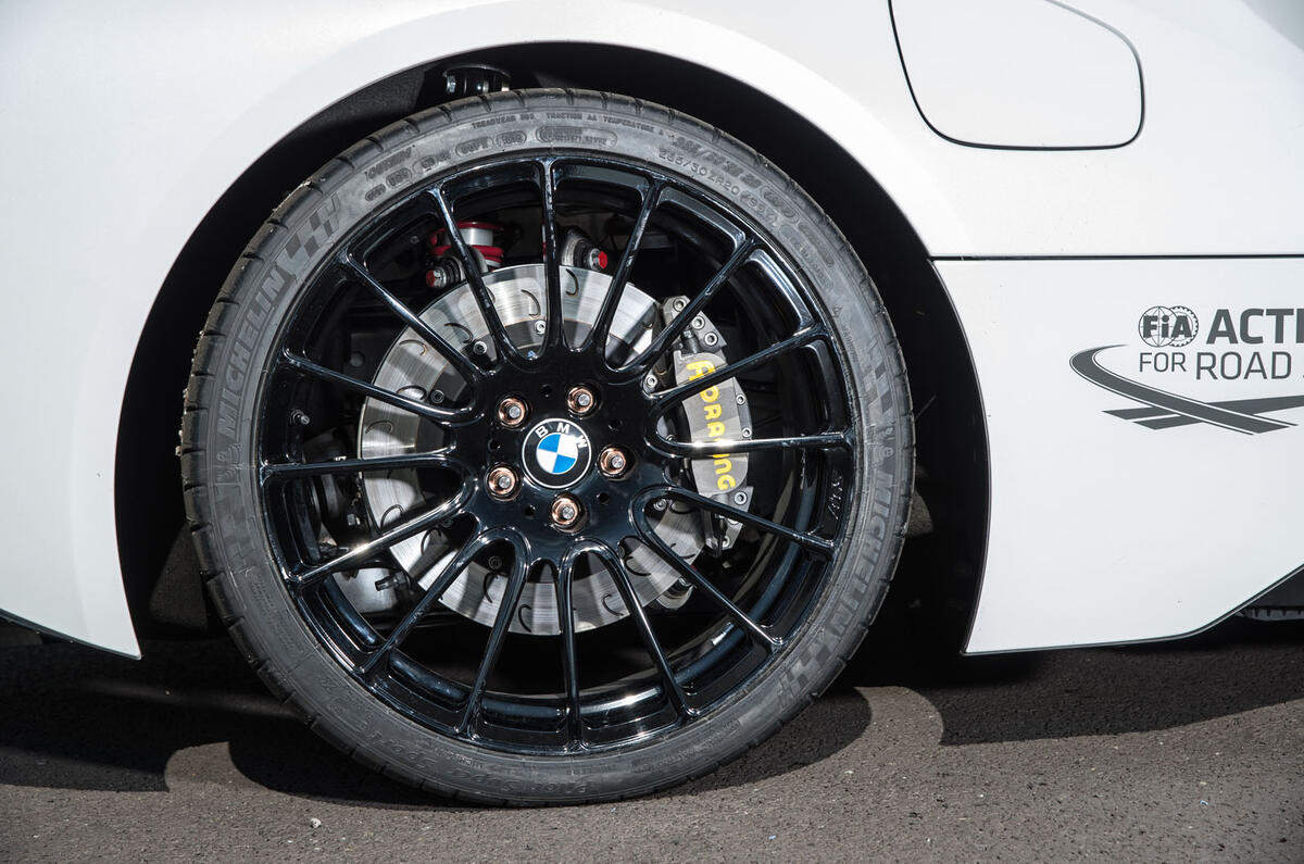 Upgraded BMW i8 acts as Formula ePrix safety car 