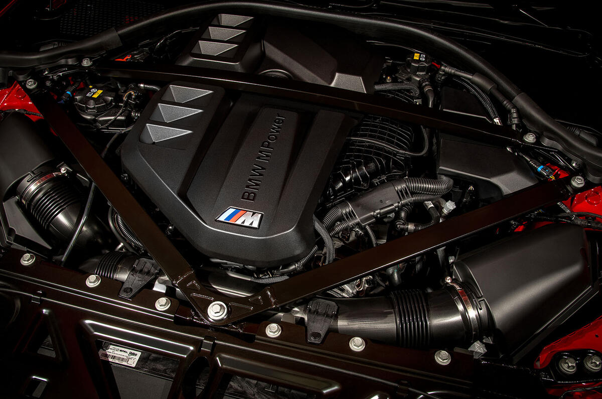 BMW M2 engine bay