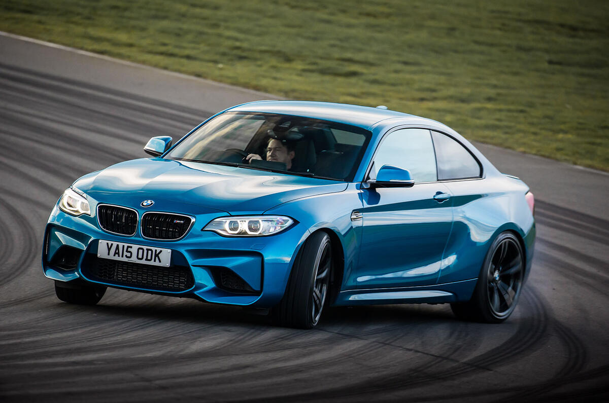 BMW M2 front three quarter