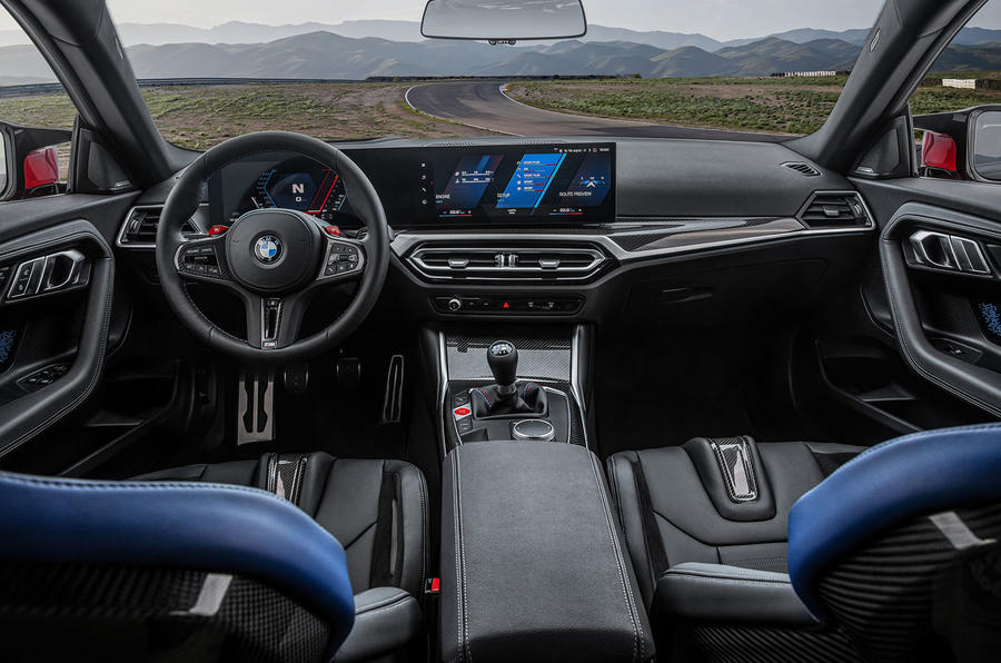 BMW M2 interior wide