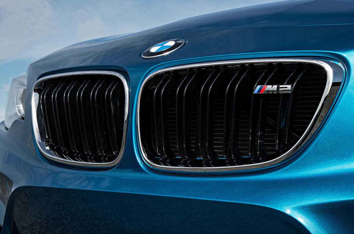 BMW M2 kidney grilles