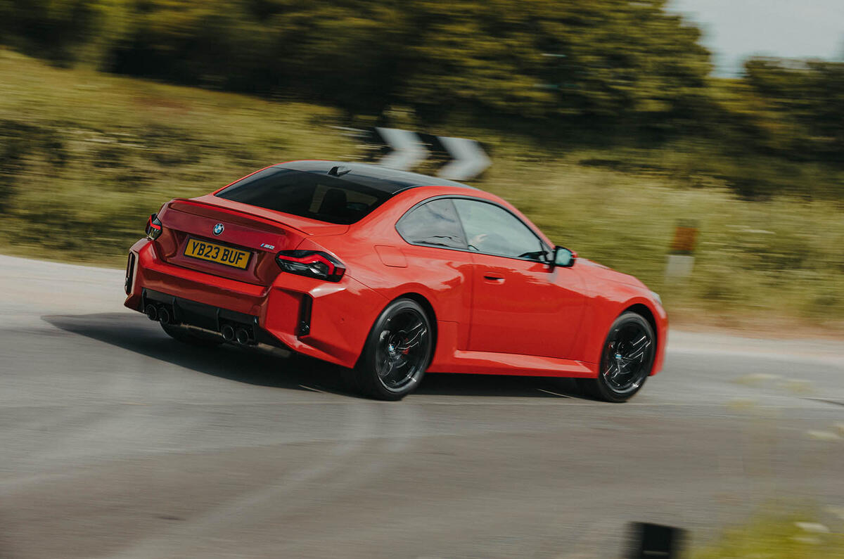 BMW M2 coin arrière