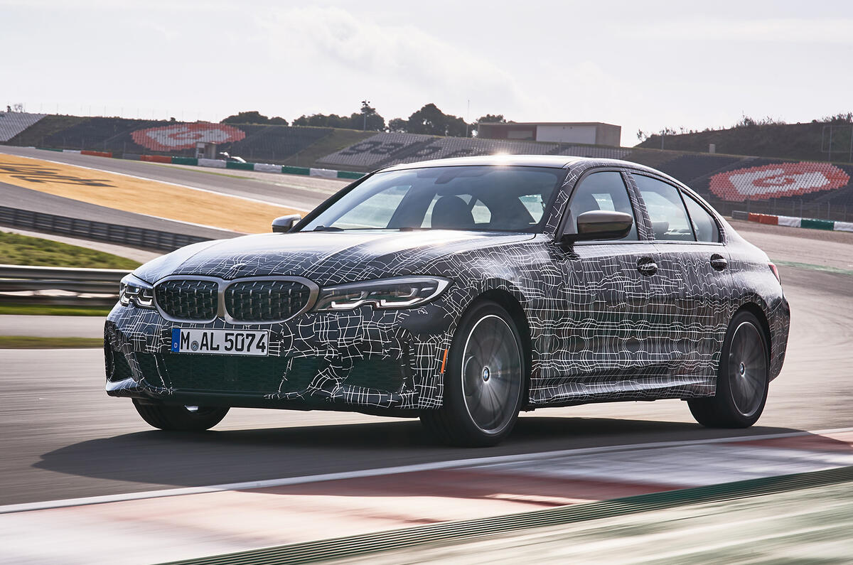 Primer manejo del prototipo BMW Serie M3 0i xDrive m340i uk Primer manejo del prototipo BMW Serie M3 0i xDrive