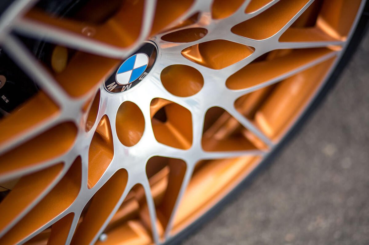 Bronze BMW M4 GTS alloys