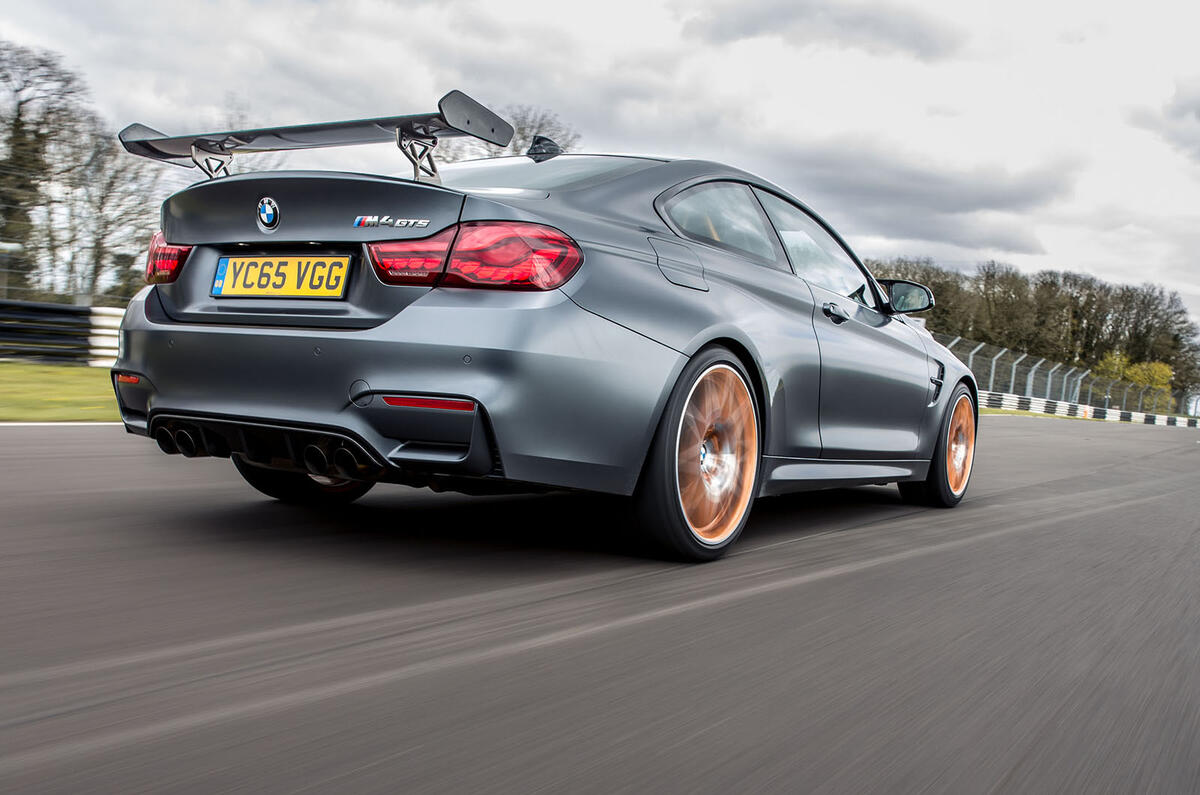 BMW M4 GTS rear quarter
