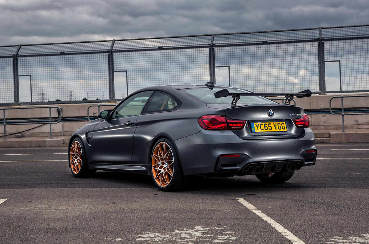 BMW M4 GTS rear corner