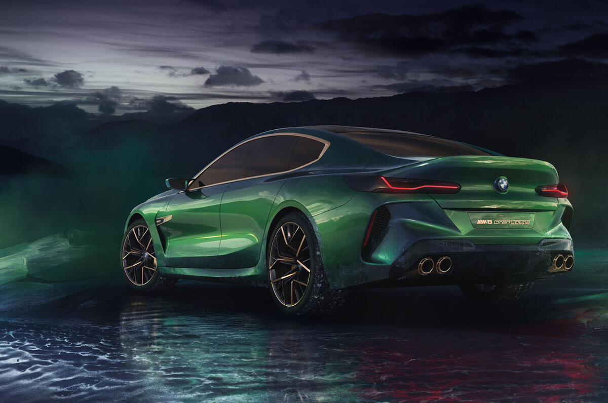 BMW Concept M8 Gran Coupe previews new DB11 rival | Autocar