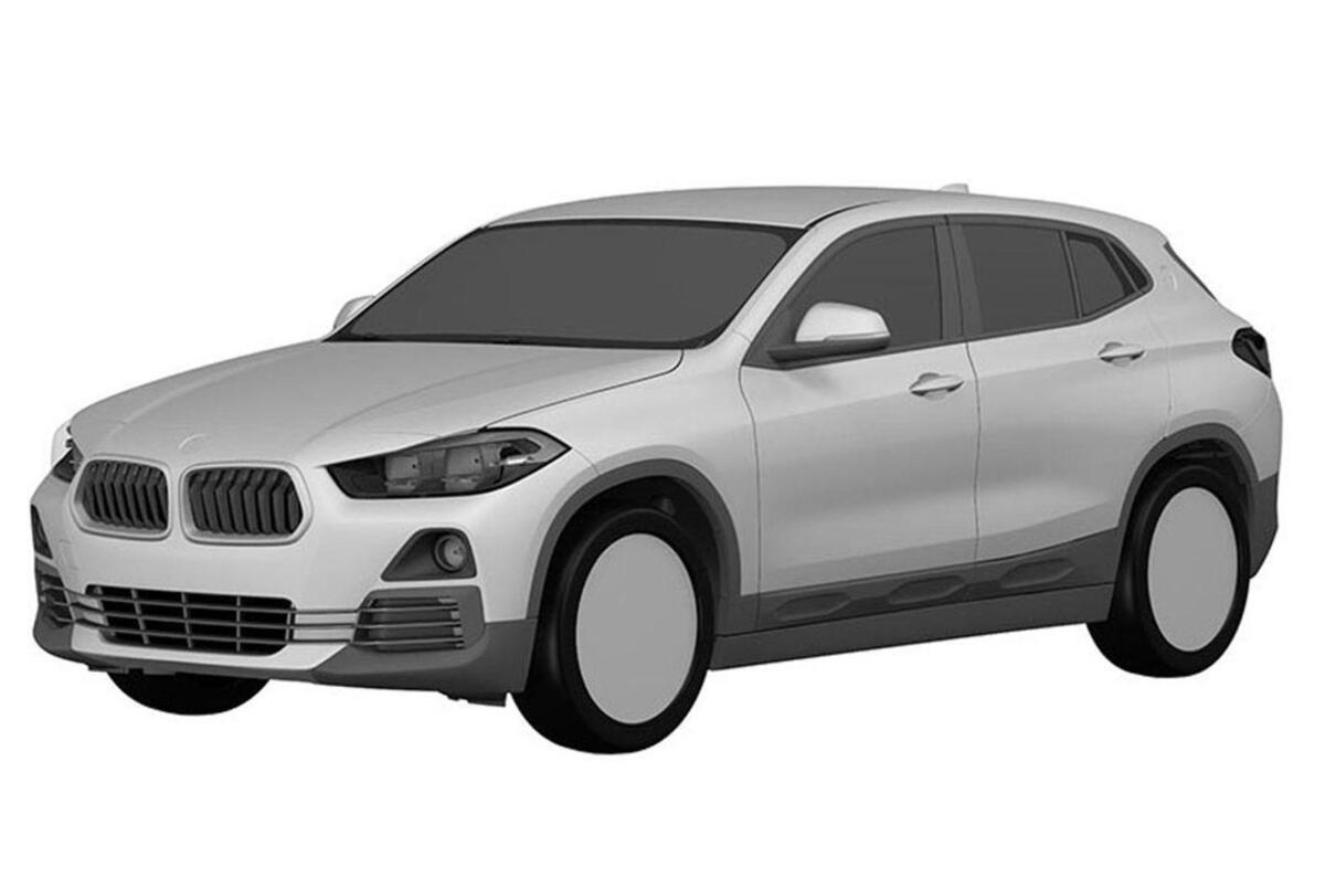 BMW X2 patents show it will retain concept looks for production