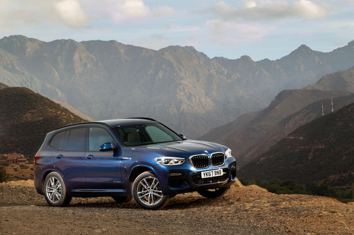 Four-star BMW X3 xDrive20d