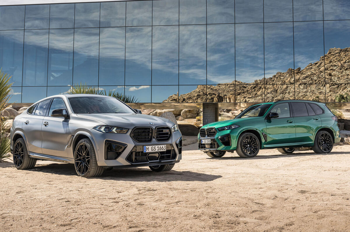 BMW X6M X5M static