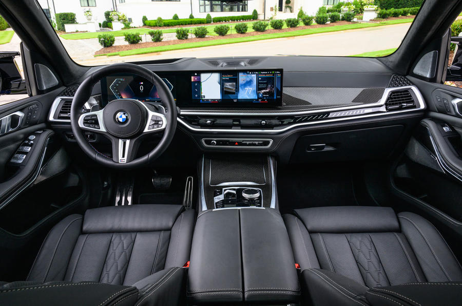 BMW X7 intérieur