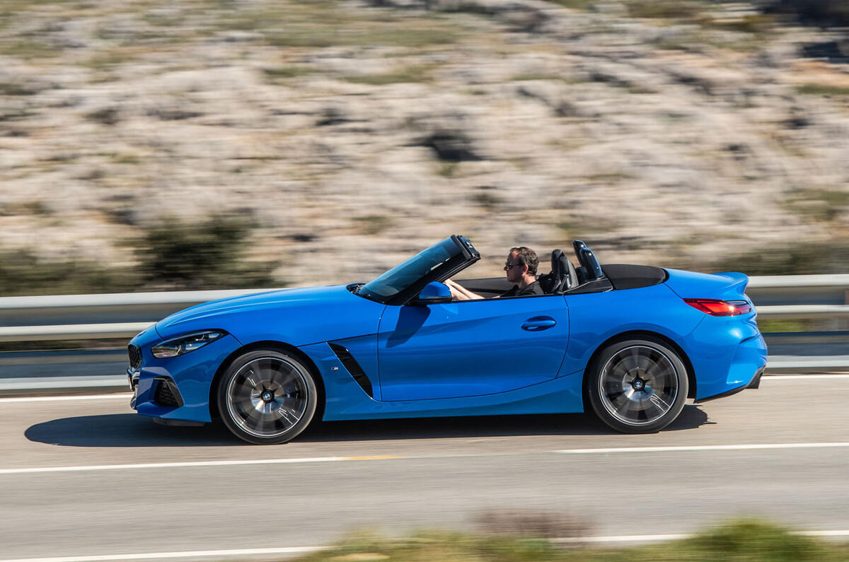 BMW Z4 sDrive20i 2019 first drive review - hero side