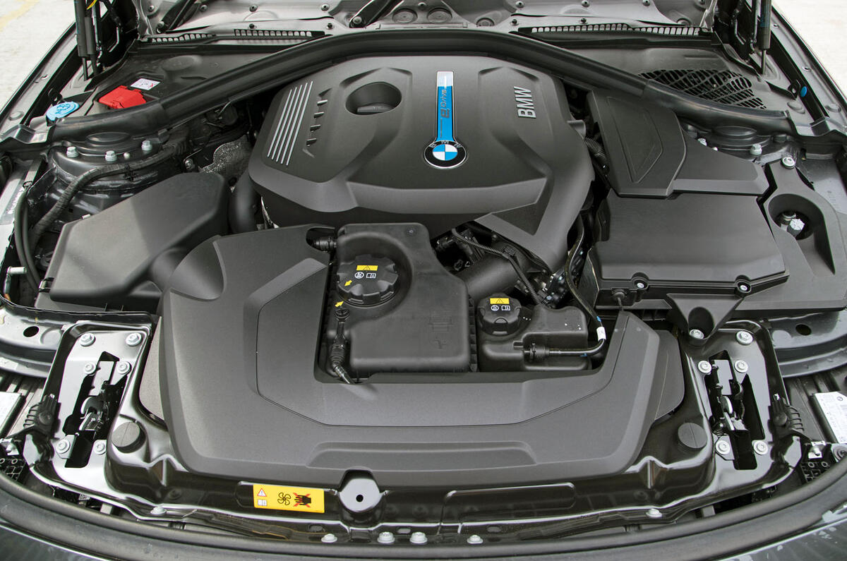 2017 BMW 330e - engine