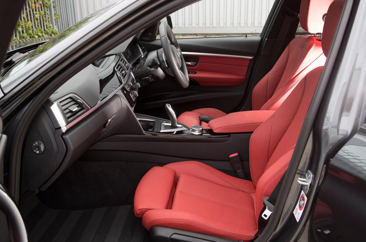 2017 BMW 330e - interior