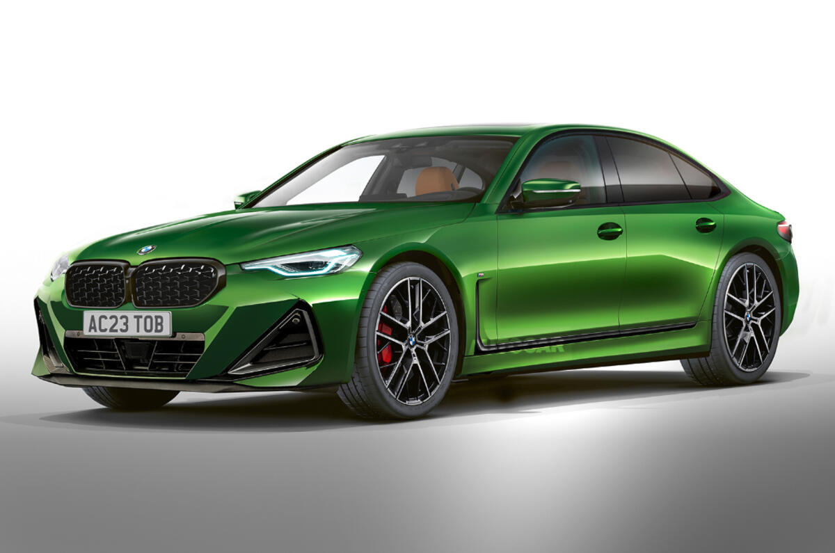 Render del BMW Serie 5 2023 como lo imagina Autocar