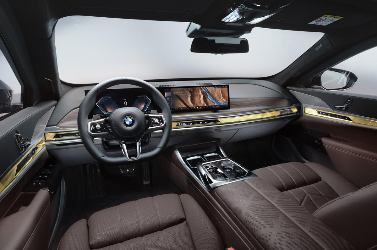 BMW 7 Series Protection front interior