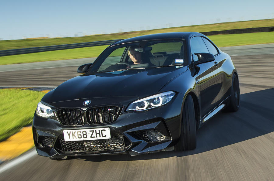 BMW M2 Competition on track