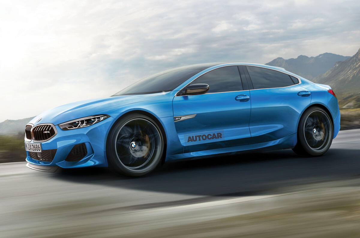 2020 BMW M4 render by Autocar