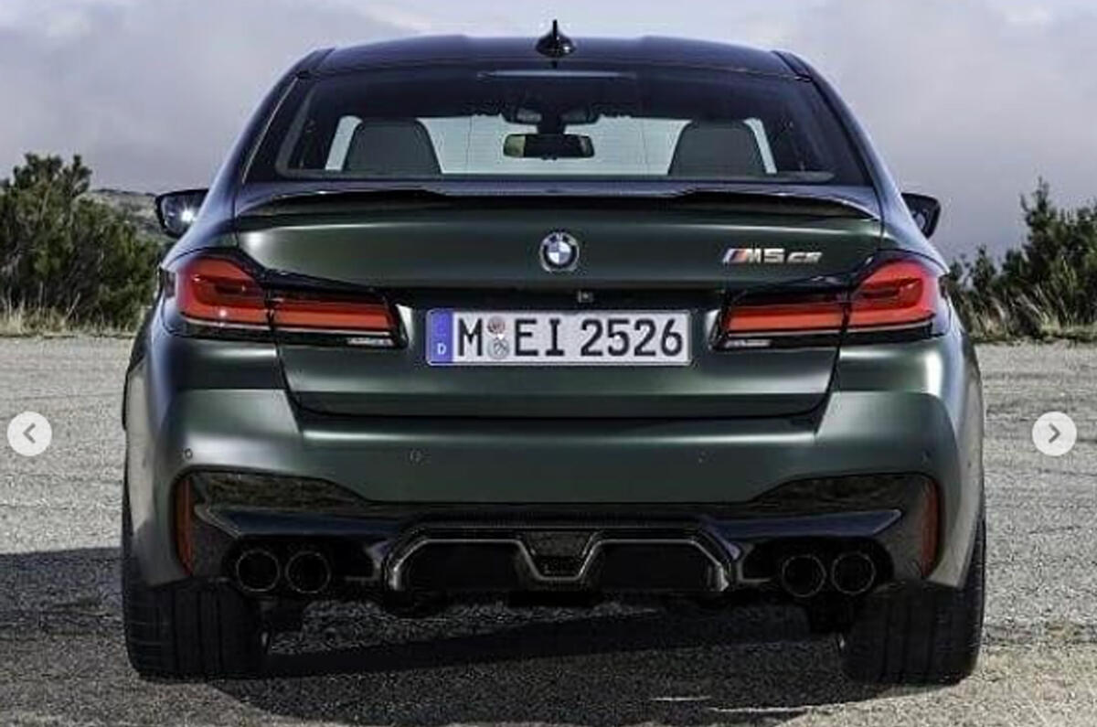 BMW M5 CS: 626bhp super saloon leaks ahead of reveal | Autocar
