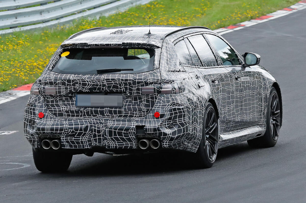 BMW M5 Touring rear