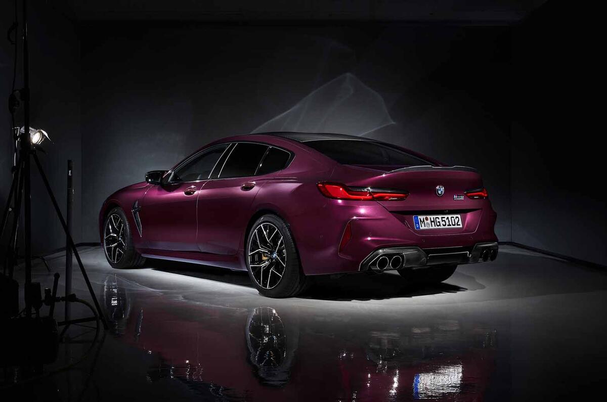 Bmw M8 Gran Coupe Has First Public Outing At La Show Autocar