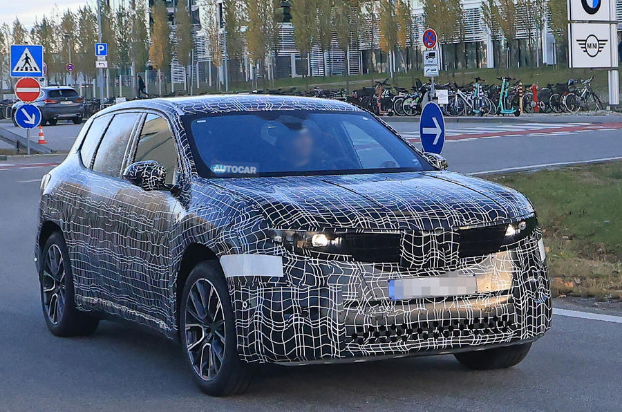 BMW Neue Klasse SUV front lead