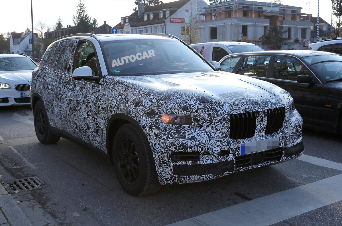 2018 bmw hybrid suv. fine suv 2018 bmw x5 spotted in new bodywork for bmw hybrid suv