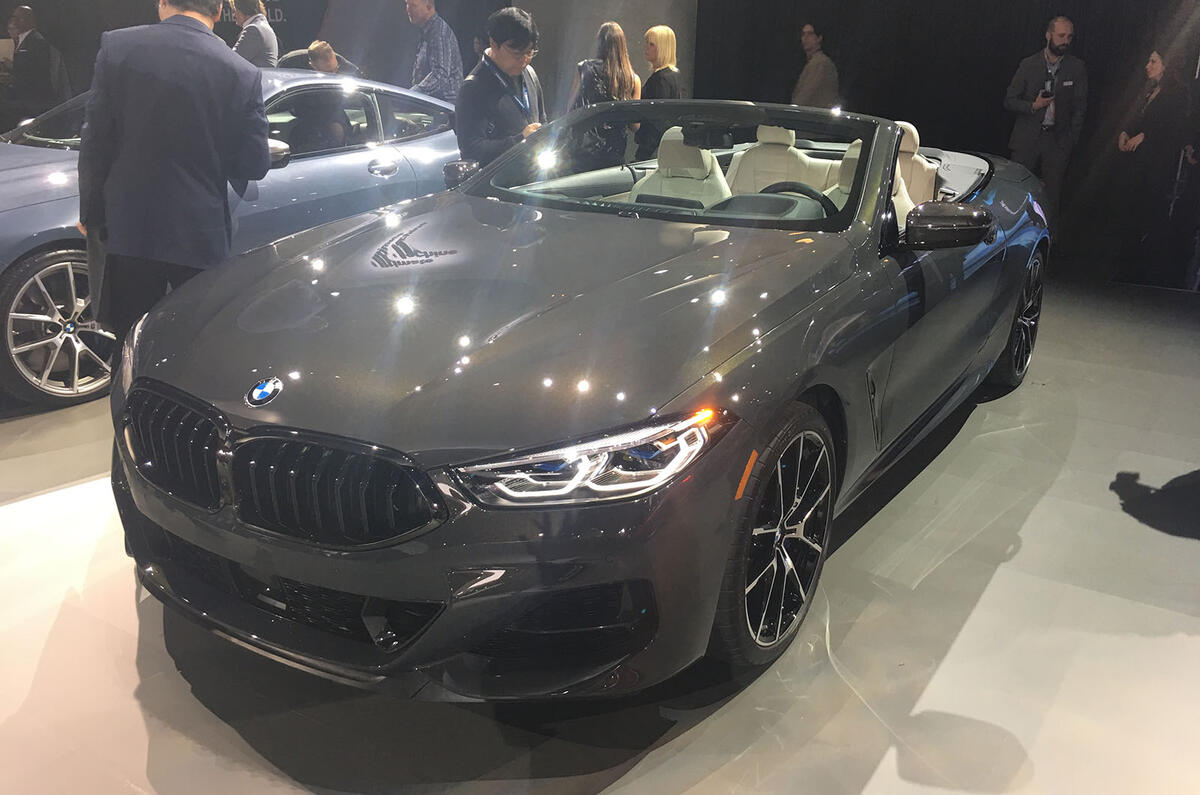 New Bmw 8 Series Convertible Debuts At La Autocar
