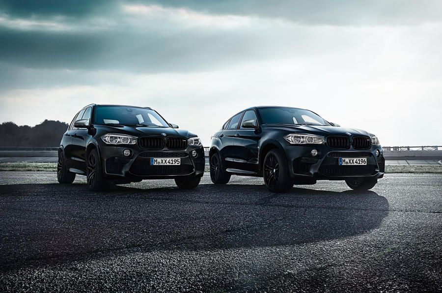 BMW X5M and X6M Black Fire editions revealed
