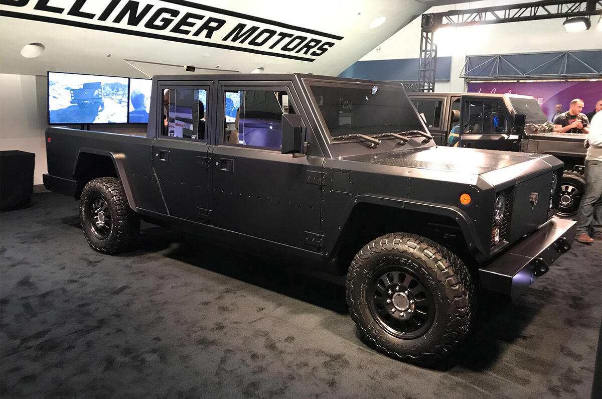 Electric Bollinger B1 and B2 are powerful, rugged SUVs ...