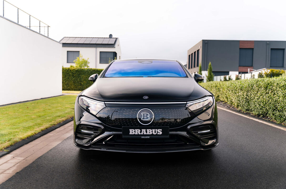 برابوس مرسدس EQS 450 2022 جلو برابوس مرسدس EQS 450 2022 جلو