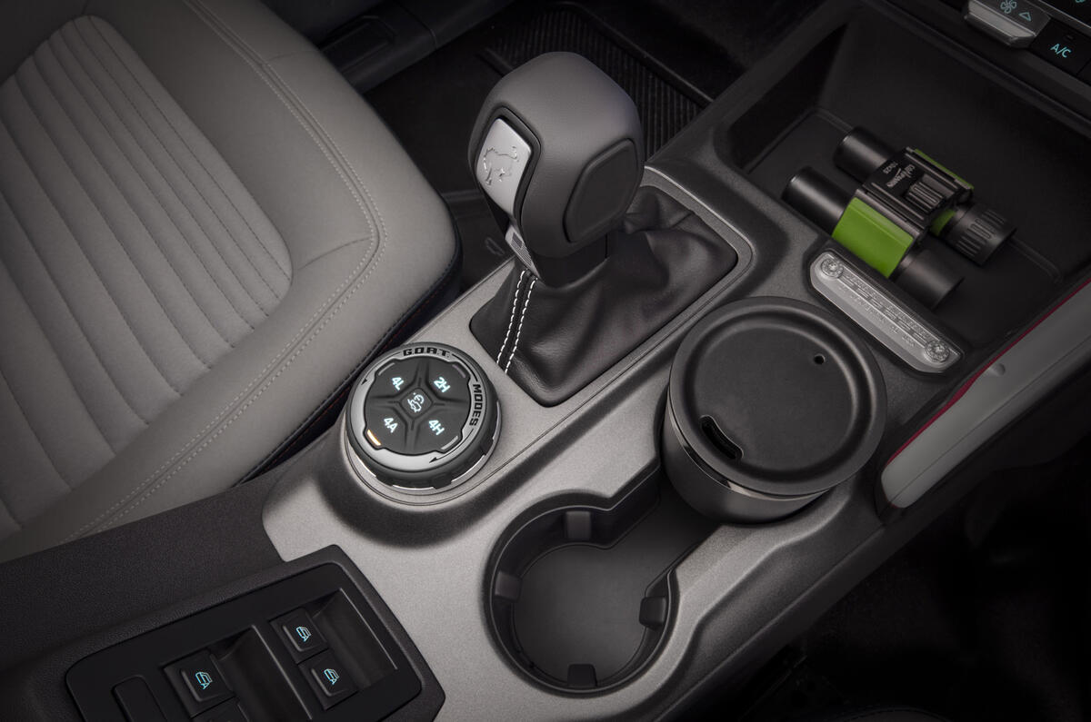 Ford Bronco interior