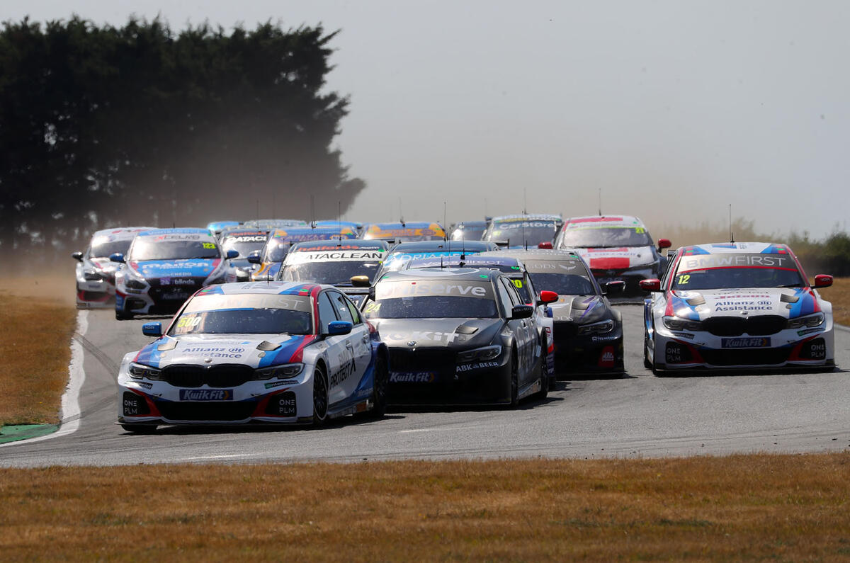بسته اصلی BTCC Snetterton 2022 Turkington