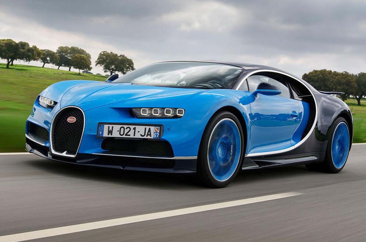 Bugatti chiron russia