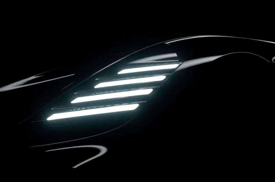 اسکرین شات تیزر بوگاتی در هفته خودروی مونتری 2022