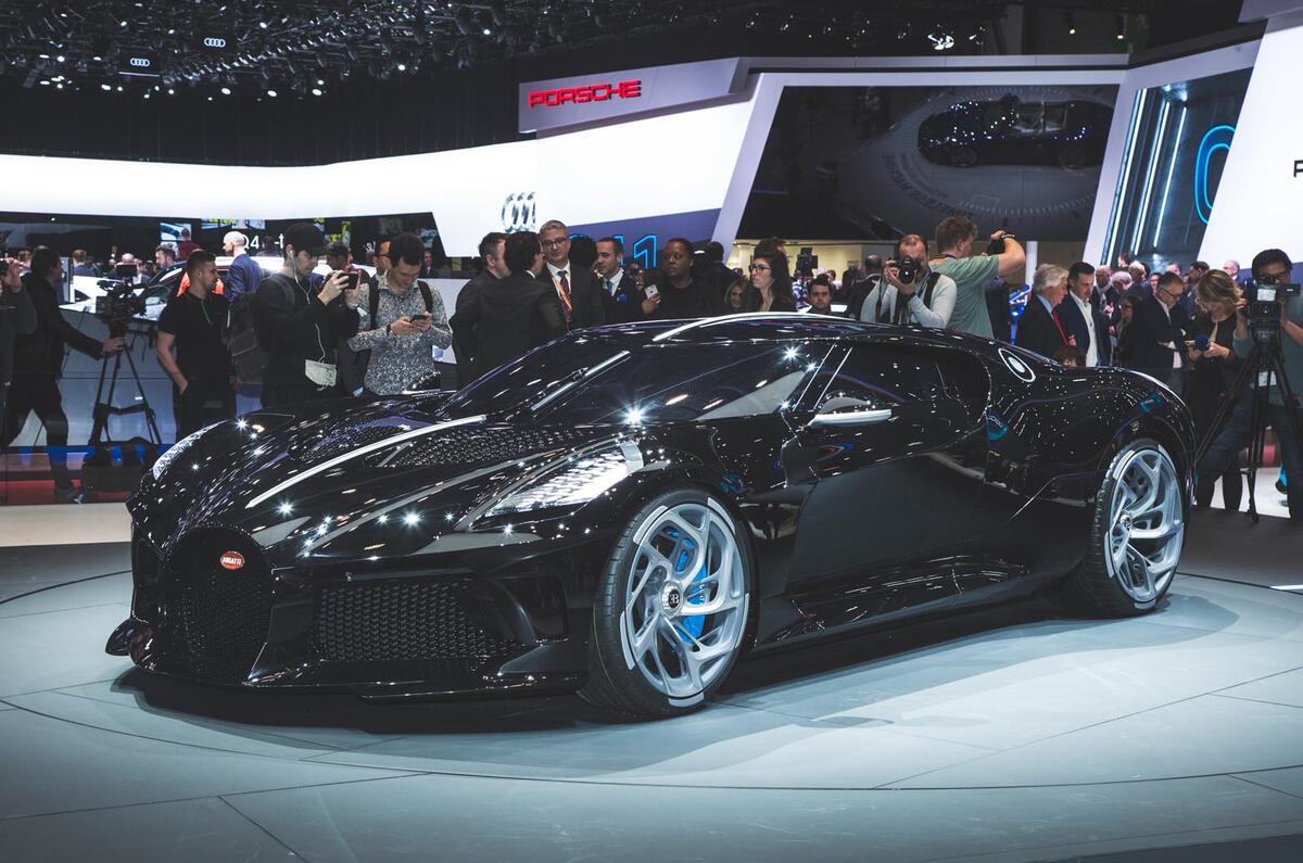 Supercars Gallery Bugatti La Voiture Noire Speedometer