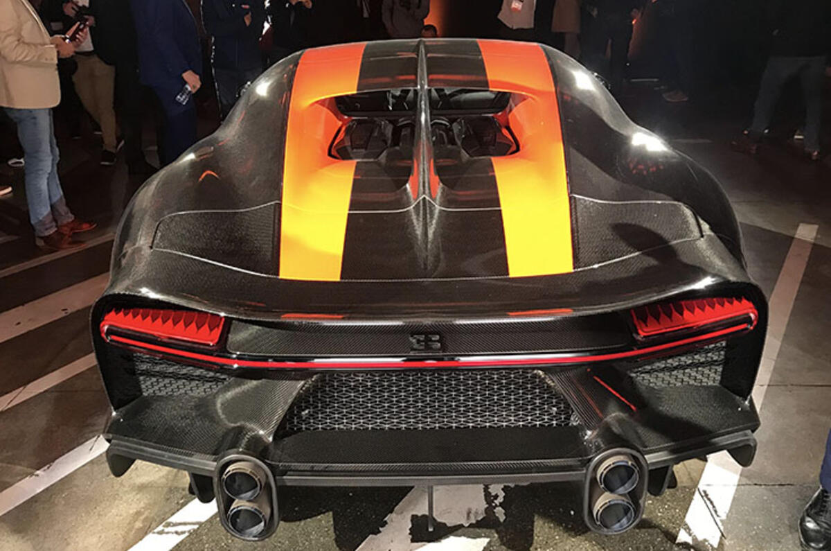 Record 304mph Bugatti Chiron makes public debut | Autocar