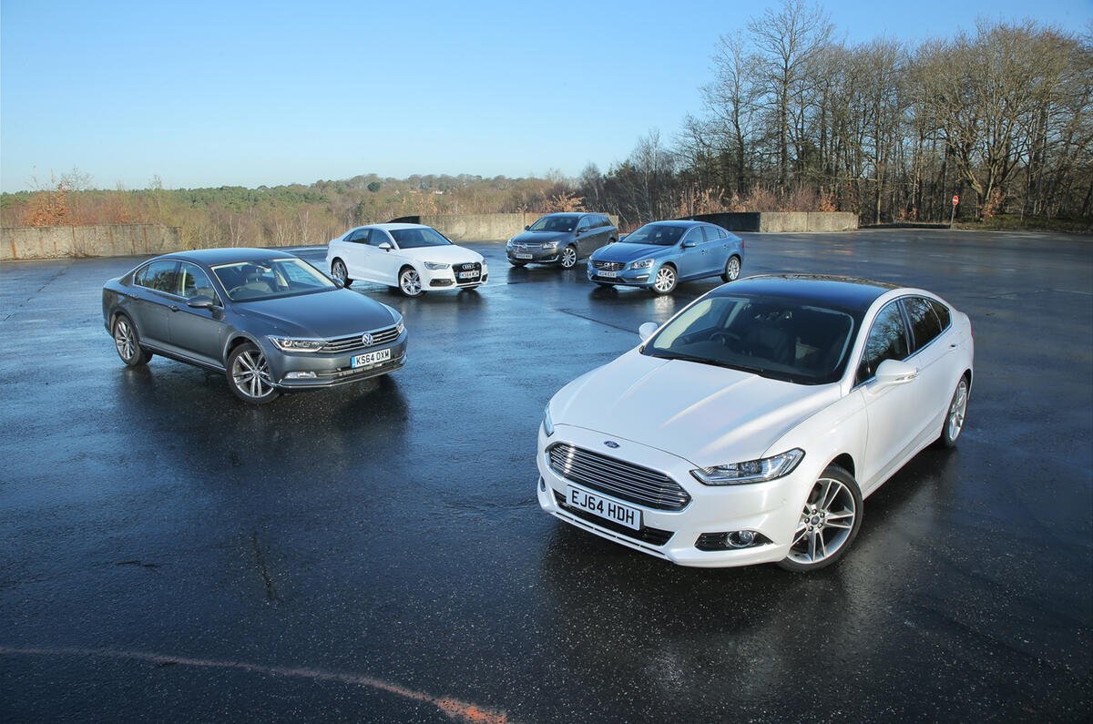 New Ford Mondeo versus business car rivals comparison Autocar