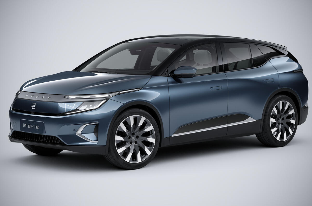 Byton MByte hightech electric SUV could come to the UK Autocar