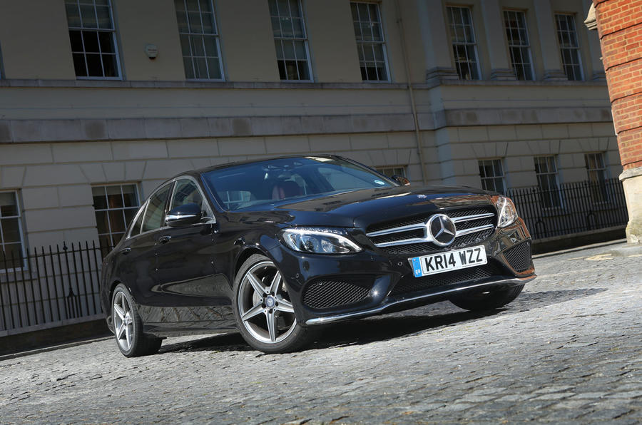 Mercedes-Benz C Class W205 - prestigious mid-size car with a star