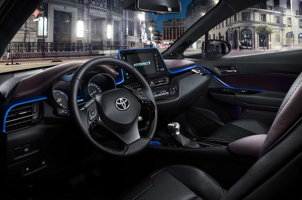 Toyota C-HR interior