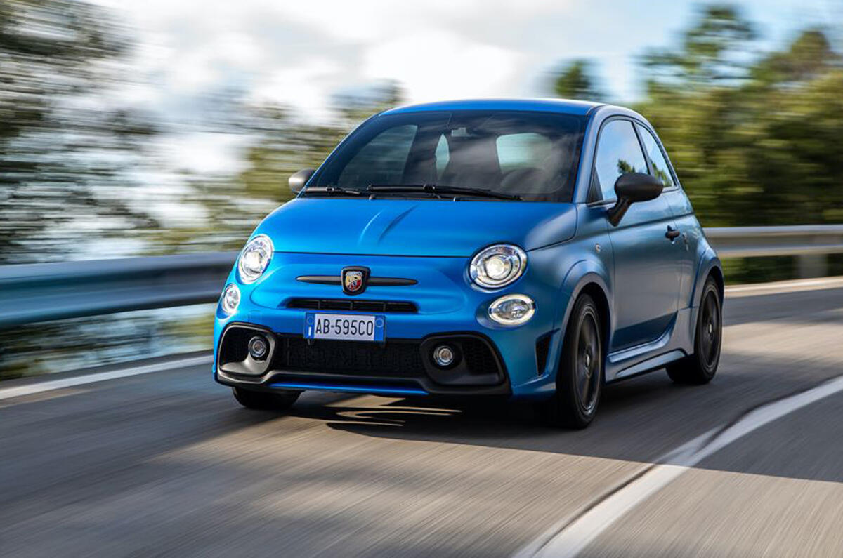 2021 Abarth 595 facelift