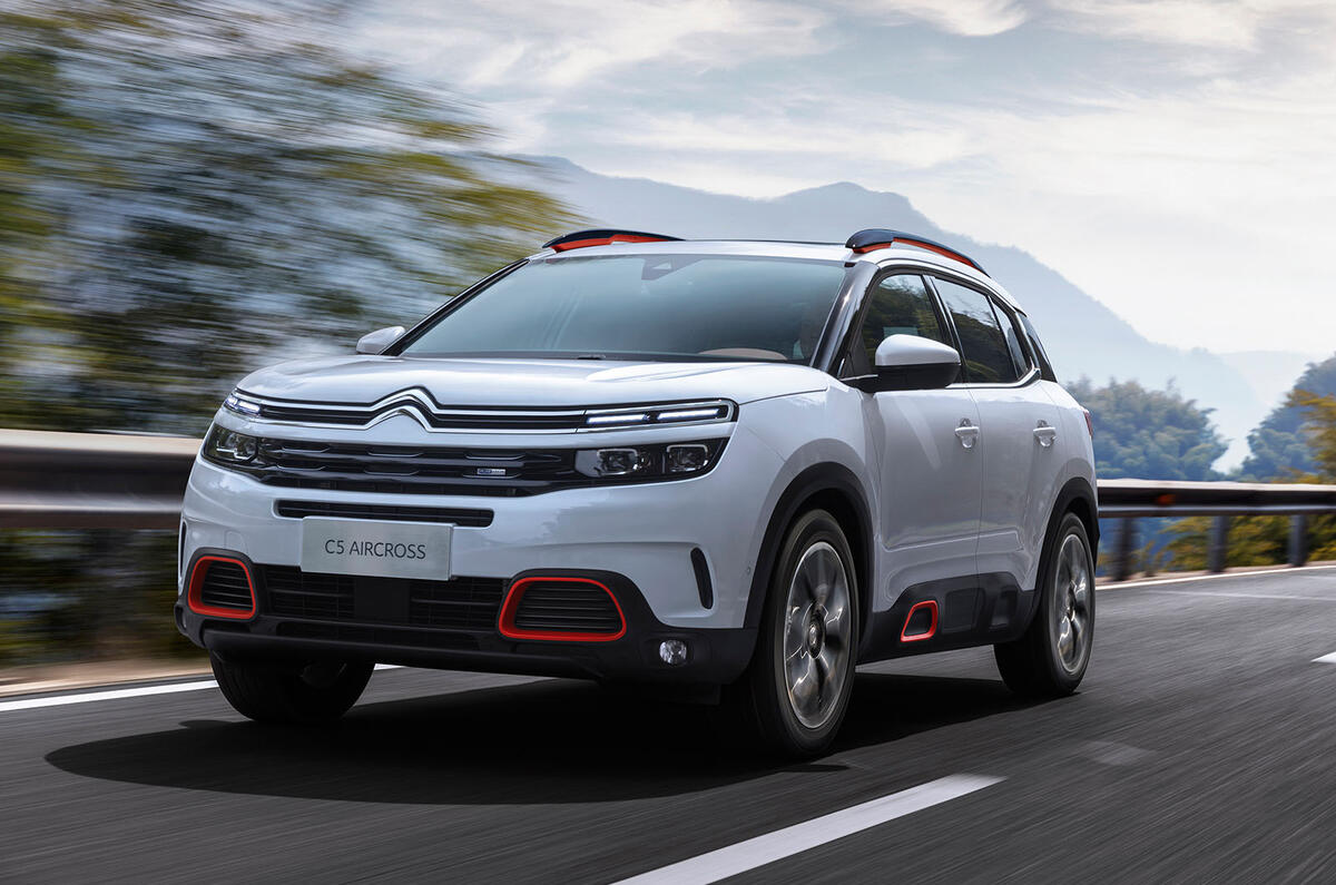 citroen c5 aircross revealed at shanghai motor show