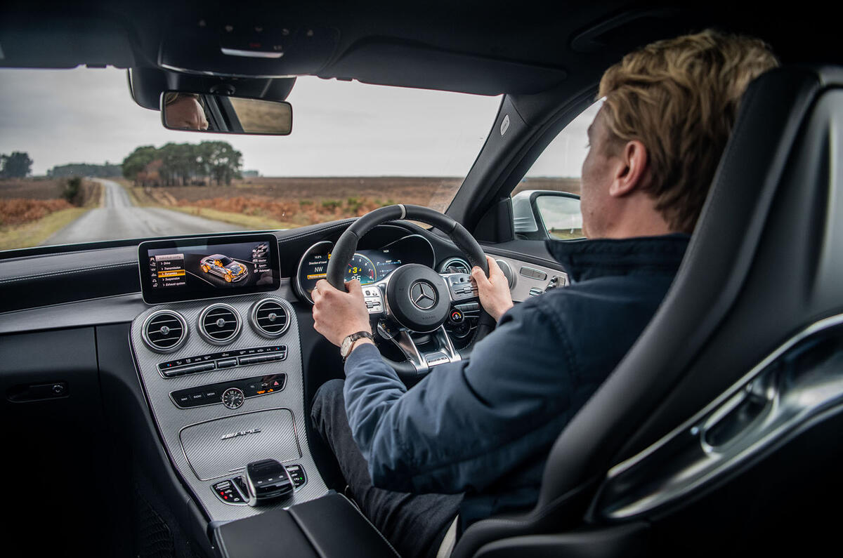MercedesAMG C63 S 2018 UK first drive Autocar